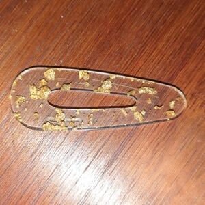 24k Gold Hair clip